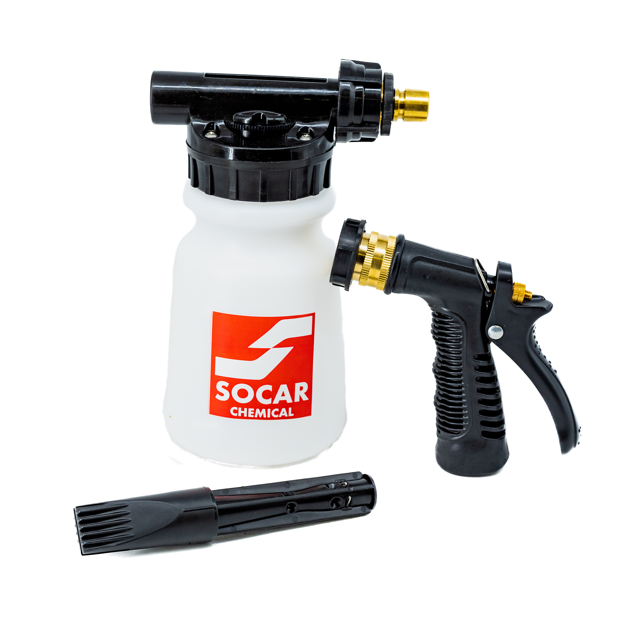 SOCAR Professional Foam Cannon - Connects to Garden Hose, 32 Oz. Reservoir, Model# SCO-FC-3